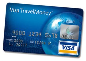 Visa travel money prepaid card