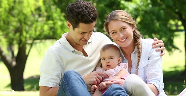 Couple buying a house with help from parents