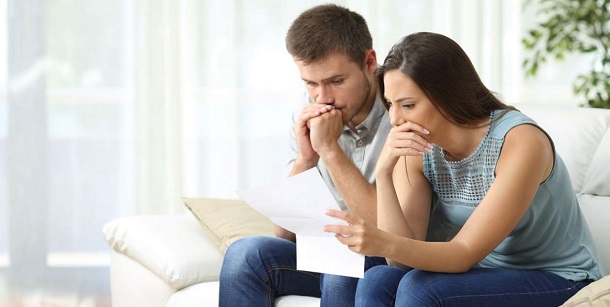 Couple making a debt arrangement scheme