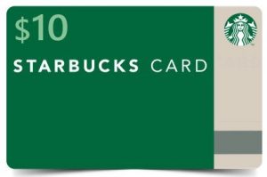 Starbucks card